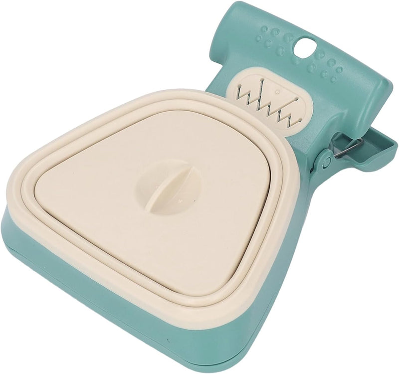 Portable Dog Pooper Scooper with Bag Mustard Green