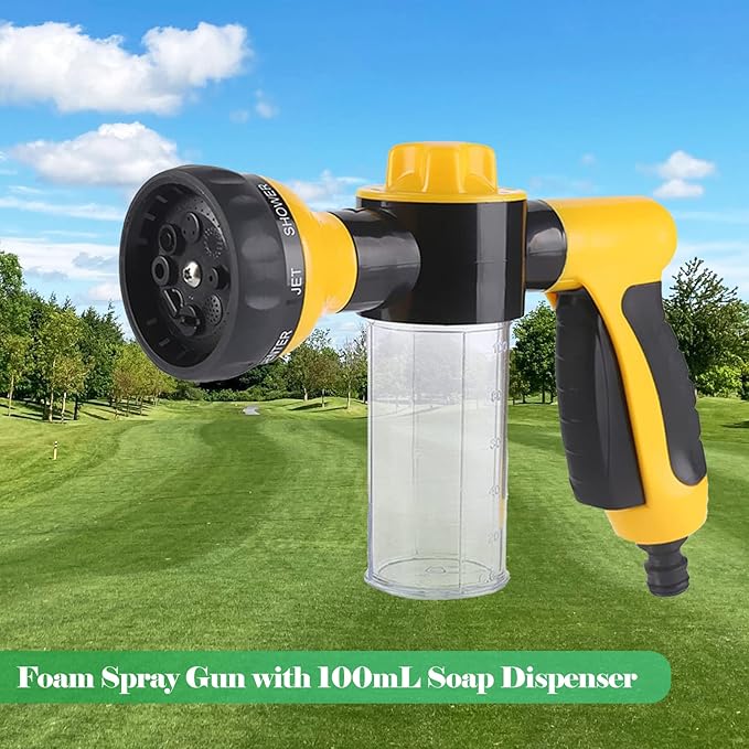 Multi-Mode Hose Spray Gun with Soap