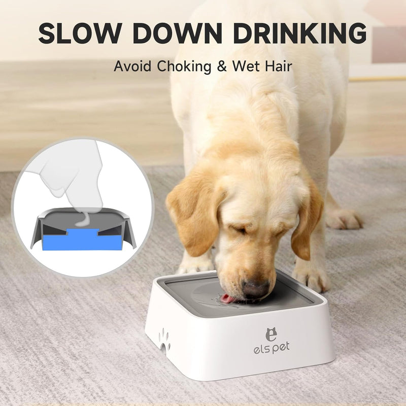 2L Floating Pet Water Bowl – No-Drip Dog Feeder